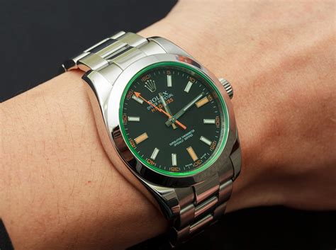 rolex milgauss wrist|rolex milgauss price used.